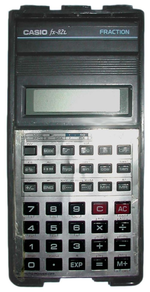 Casio fx 82L IT History Society